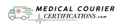 Medical Courier Certification Website Logo.